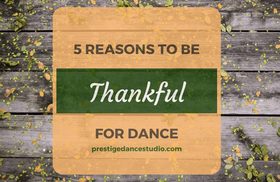 Thankful for Dance 