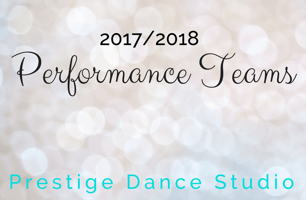 performance teams at prestige dance studio