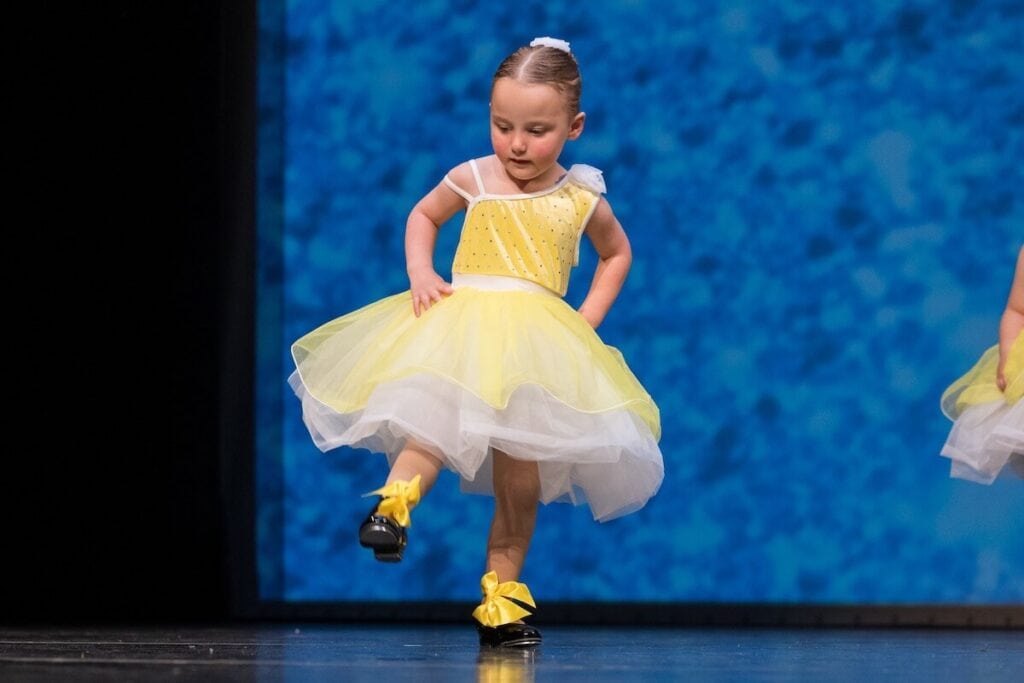 Toddler Dancer at Prestige Dance Studio | Recital Performance