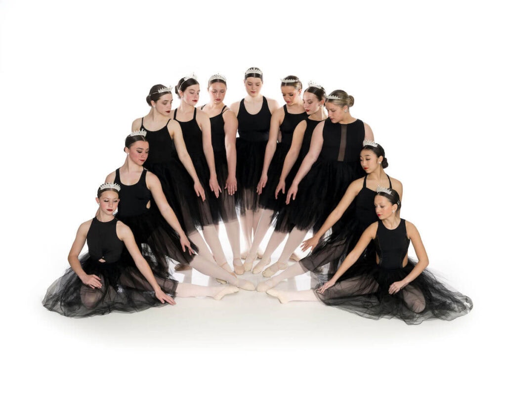 Ballet Dancers at Prestige Dance Studio in Cedar Rapids