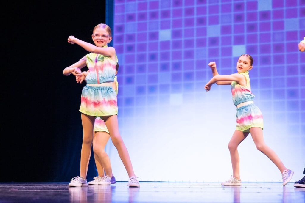 Dancers at Prestige Dance Studio Recital